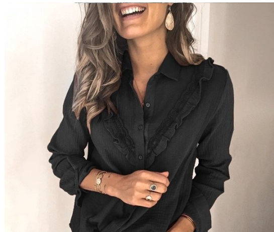 Fashion lace shirt